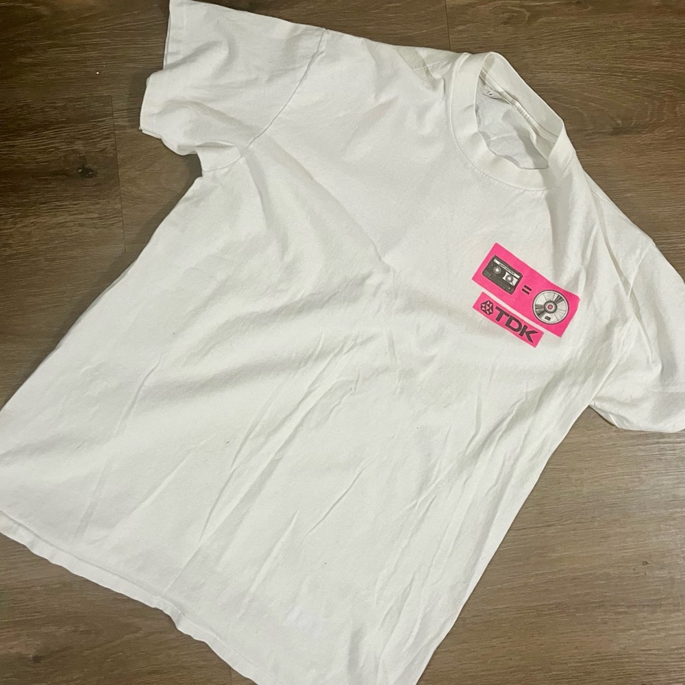 Vintage single stitch tee XL DJ RAVE VIBES